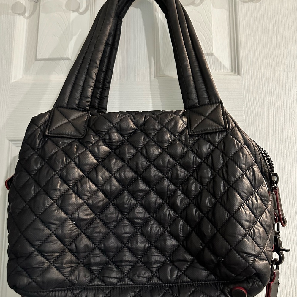 Mzwallace Black Quilted Shoulder Bag
